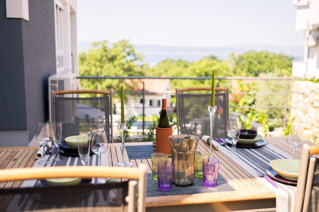 Luxury Spa Apartment Luna Njivice Rom bilde
